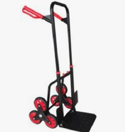 6 Wheels Hand Truck Dolly Stair Climbing Cart Heavy Duty